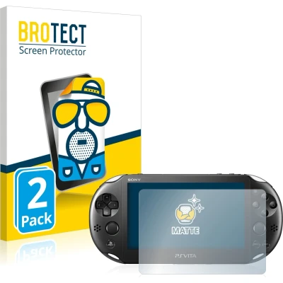 Afbeelding van BROTECT Antireflecterende schermbeschermer mat (PS Vita), Andere spelaccessoires, Zwart