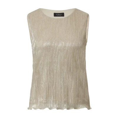 Afbeelding van s.Oliver BLACK LABEL T shirt Maat S Vrouwen 8061 BROWN voering
