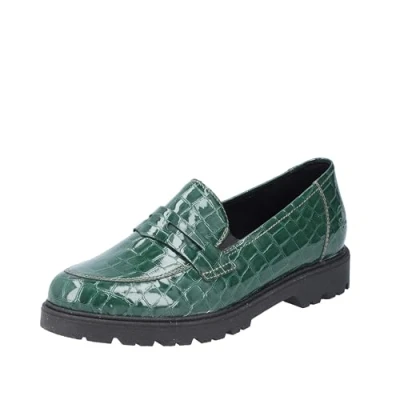 Afbeelding van Rieker Mocassin groen Maat 41