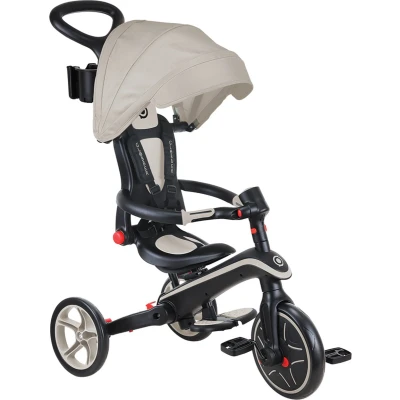 Afbeelding van Globber Trike 4 in 1 Foldable Taupe