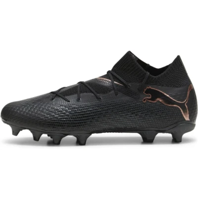 Afbeelding van Puma Future 7 PRO FG/AG Voetbalschoenen met kunststof noppen, Heren, Maat: 46, Black/copper rose Textiel/ synthetisch
