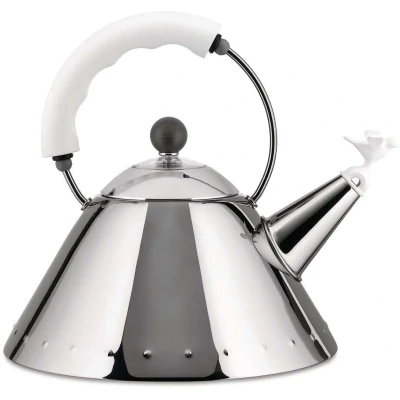 Afbeelding van Alessi Fluitketel 9093 W Wit 2 Liter door Micheal Graves