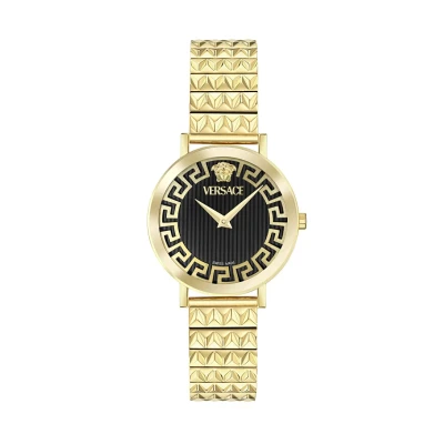 Afbeelding van Versace Watches Deadalus Horloge bitone, Dames, Maat: One Size, Bi tone
