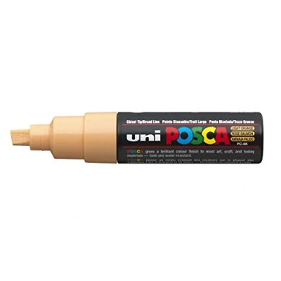 Afbeelding van uni ball Paint Marker op waterbasis Posca PC 8K zalmroze 6 stuks