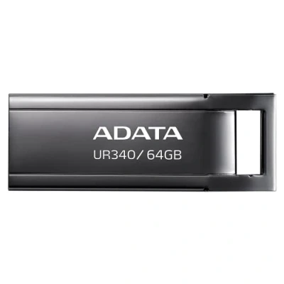 Afbeelding van ADATA UR340 USB stick 64 GB Type A 3.2 Gen 2 (3.1 2) Zwart