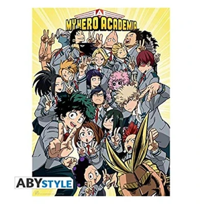 Afbeelding van ABYstyle My Hero Acaddemia Poster &quot;Class&quot; (52 x 38)