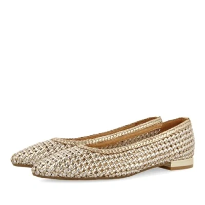 Afbeelding van GIOSEPPO Atherton Flat Ballet Dames, Goudkleurig, 41 EU