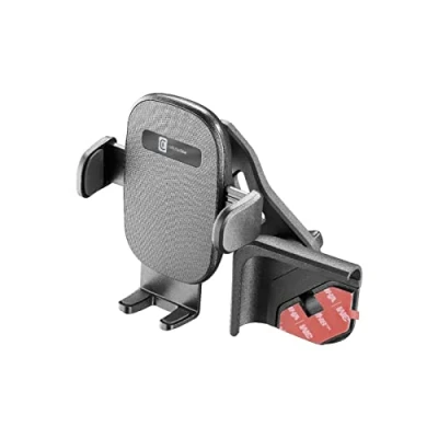 Afbeelding van Cellularline Hug Screen, Mobiele telefoon/Smartphone, Actieve houder, Auto, Zwart