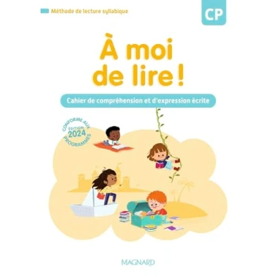 Afbeelding van A MOI DE LIRE CP CAHIER LECTURE COMPREHENSION ET EXPRESSI