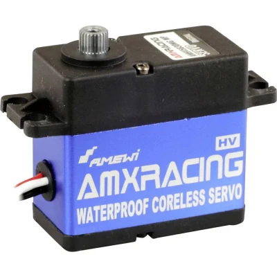 Afbeelding van Amewi Standaard servo AMXRacing AMHV5830MG WP Analoge Materiaal (aandrijving): Metaal