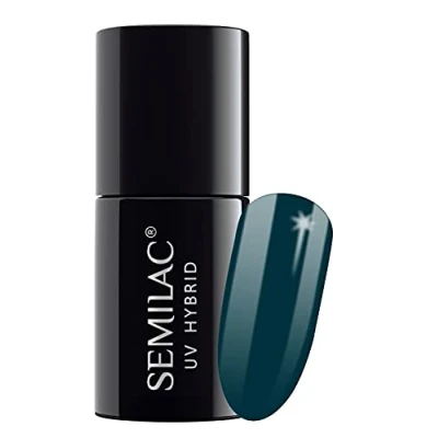 Afbeelding van Semilac UV 074 nagellak Pruisisch blauw 7 ml Ocean Dream collectie