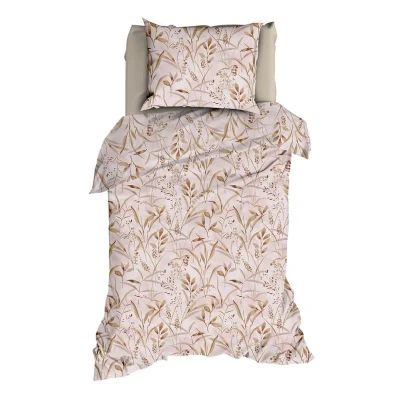 Afbeelding van Satin d&#039;Or Galicia Dekbedovertrek Eenpersoons 140x200/220 cm Oudrose