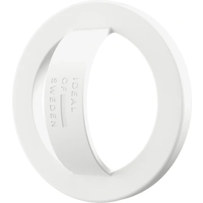 Afbeelding van iDeal of Sweden Siliconen MagSafe telefoonring Wit