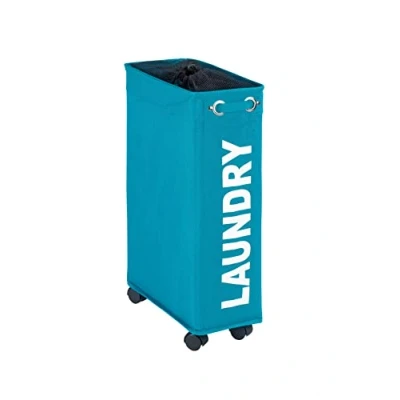Afbeelding van Wenko Wasmand Corno 43 Liter 40 X 60 Cm Polyester Turquoise