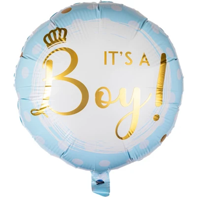 Afbeelding van Helium Ballon It&#039;s a Boy 46cm per stuk