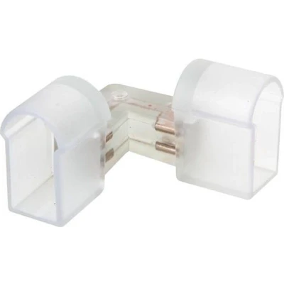 Afbeelding van Lichtslang connector HQ Power (L vorm, Ø 1.3 cm)