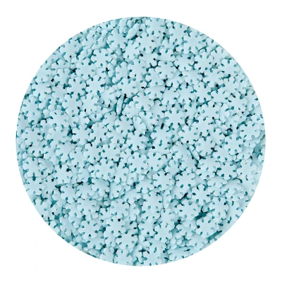 Afbeelding van BrandNewCake Confetti Sneeuwvlokken Blauw 500gr.