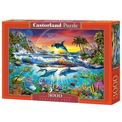 Image de Puzzle Castorland Crique Paradis, 3000 pièces