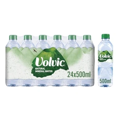 Image de Volvic Still Eau minérale 500 ml (lot de 24)