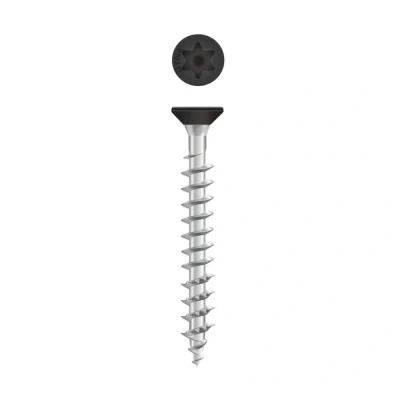 Afbeelding van Dynaplus beslagschroef zwart PK7MM 4x40mm (Per 200 stuks)