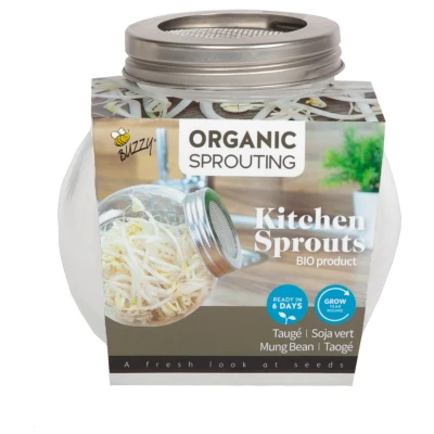 Afbeelding van Buzzy Organic Sprouting Pot Tauge Bio Groentezaden 10 g