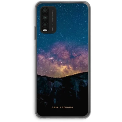 Afbeelding van Case Company® hoesje geschikt voor Xiaomi Redmi 9T Travel to space Soft Cover Telefoonhoesje Bescherming aan alle Kanten en Schermrand