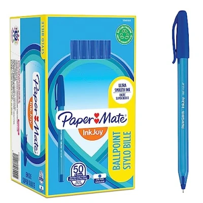Afbeelding van INKJOY 100 CAPPED BLACK 50pack