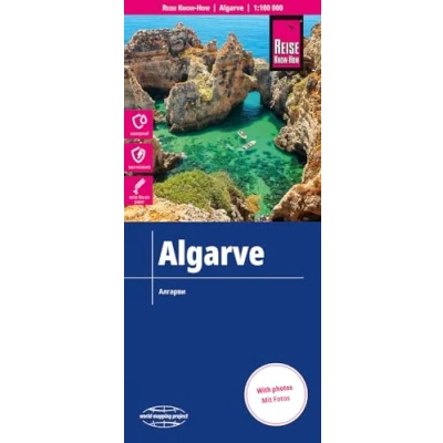 Afbeelding van Reise Know How Landkarte Algarve 1 : 100.000