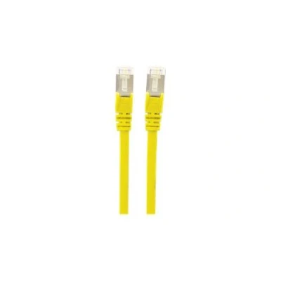 Image de Intellinet Network Patch Cable, Cat6, 15m, Yellow, Copper, S/FTP, LSOH / LSZH, PVC, RJ45, Gold Plated Contacts, Snagless, Booted, Lifetime Warranty, Polybag Cordon de raccordement RJ 45 (M) pour 15 m SFTP, PiMF CAT 6 sans halogène,