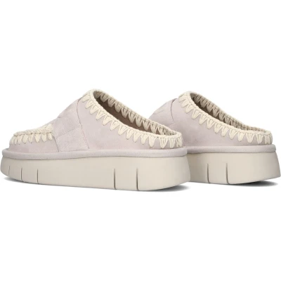 Afbeelding van Mou Bounce Clog Instappers Dames Beige Maat 38