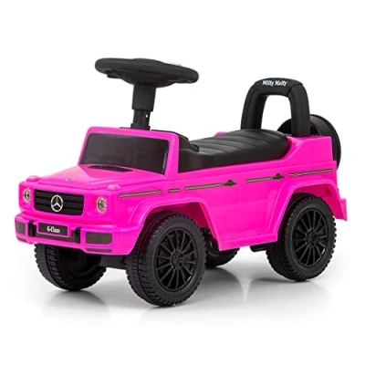 Afbeelding van Milly Mally Voertuig Mercedes G350d Junior 69 Cm Staal Roze