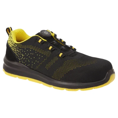 Afbeelding van Portwest Compositelite sneaker met BOA sluiting maat 36, Black/Yellow