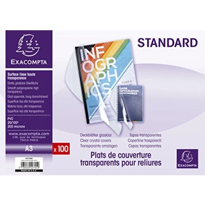 Afbeelding van Exacompta Serodo, Accessoires voor bindmachines, Transparant