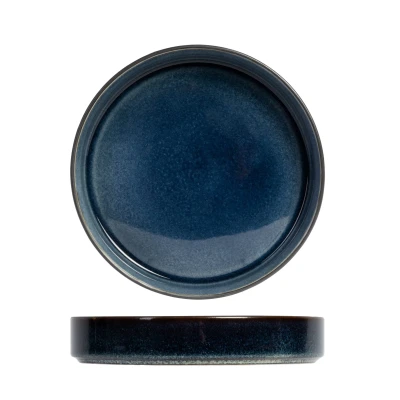Afbeelding van Cosy &amp; Trendy Diepe Borden / Pastaborden Quintana Blue ø 23 cm H 4.3 4 Stuks