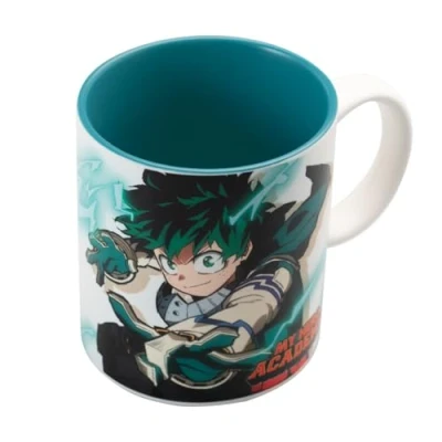 Afbeelding van Grupo Erik: My Hero Academia Manga MHA keramische ontbijtbeker, 350 ml, ideaal als Gadget, Anime Mok