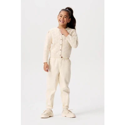 Afbeelding van Noppies Meisje Vest Elberton Whitecap Gray 104