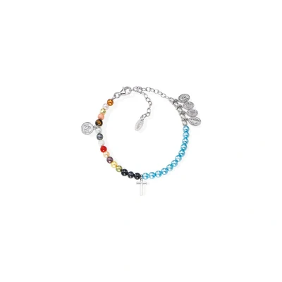 Afbeelding van Amen Dames Armband 925 sterling zilveren glassteen One Size 88159586