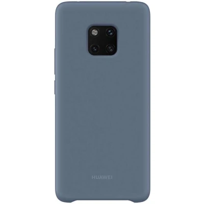 Afbeelding van Silicon Case Huawei Mate 20 Pro Blauw