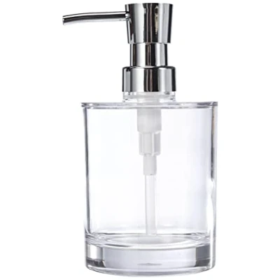 Afbeelding van Zeepdispenser vensters transparant, ca. 9 x 15 cm