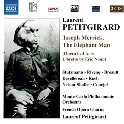 Afbeelding van Monte Carlo Philharmonic Orchestra, French Opera Chorus, Laurent Petitgirard Petitgirard: Joseph Merrick, The Elephant Man (2 CD)