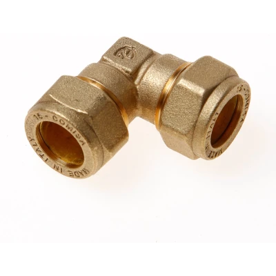 Afbeelding van Installatiebranche Kniekoppeling 2x knel 15 x 15mm