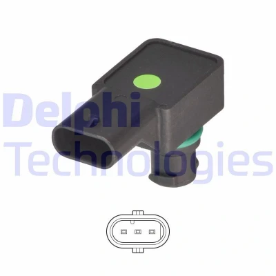 Afbeelding van Delphi Diesel MAP sensor PS20062 12B1