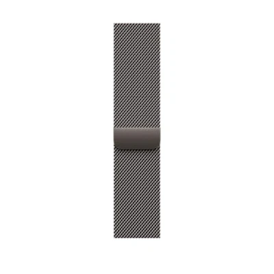 Afbeelding van Apple Watch 46mm Milanese Loop S/M Slate