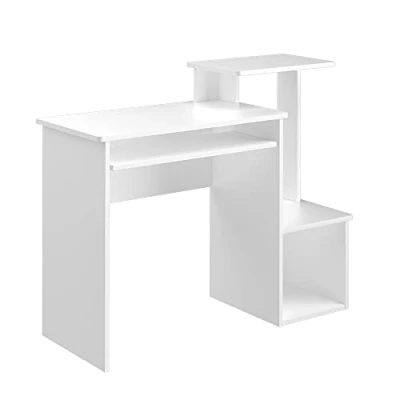 Afbeelding van Vicco Bureau Karl, Wit, 106 x 40 cm