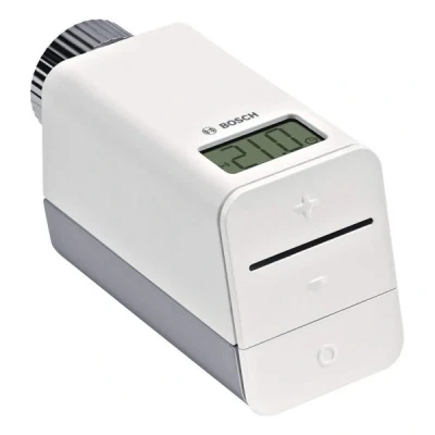 Afbeelding van Bosch Smart RT10 RF radiatorthermostaat horizontaal. Artikelnr: 7736701574