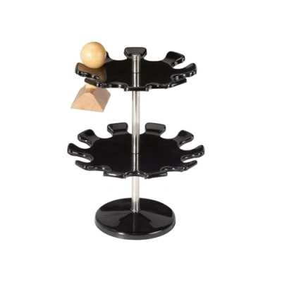 Image de Maul porte timbres rond, 18 places, 2 étages, noir hauteur: 190 mm, diamètre: 140 mm (51018 90) m 5101890