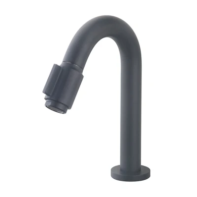 Afbeelding van Wiesbaden Victoria luxe fonteinkraan 1/2&#039;&#039; mat zwart
