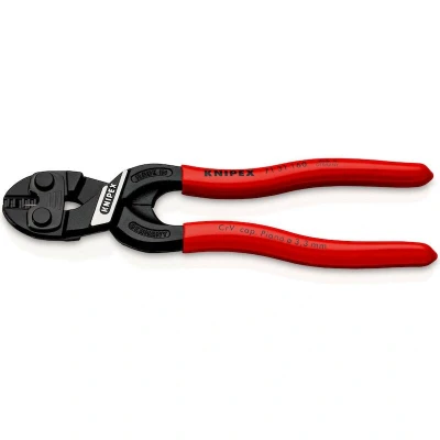 Image de KNIPEX 71 31 160 Coupe boulons compacts CoBolt S avec encoche de coupe, plastifié noir atramentisé mm