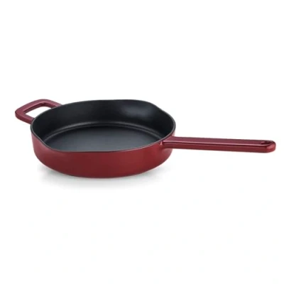 Afbeelding van Fissler Moments Collection Koekenpan 26cm Burgundy Red Geschikt voor alle warmtebronnen