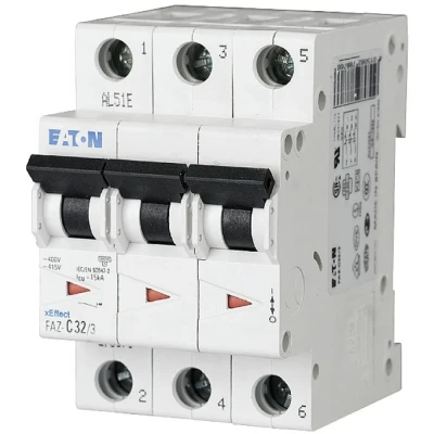 Afbeelding van Eaton 278867 FAZ C6/3 Zekeringautomaat 6 A 400 V/AC
